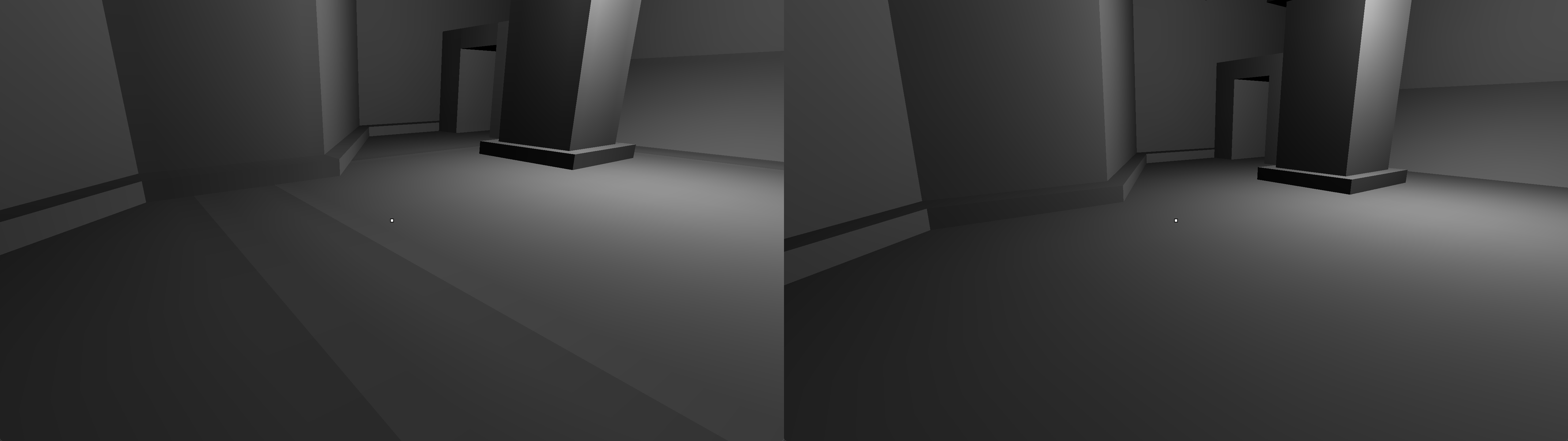 visible seams without enough texel padding